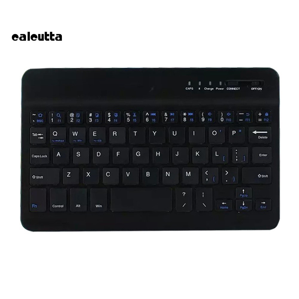 ✡COD✡7/10inch Mini Slim Wireless Bluetooth Keyboard Keypad for Phone Tablet Laptop