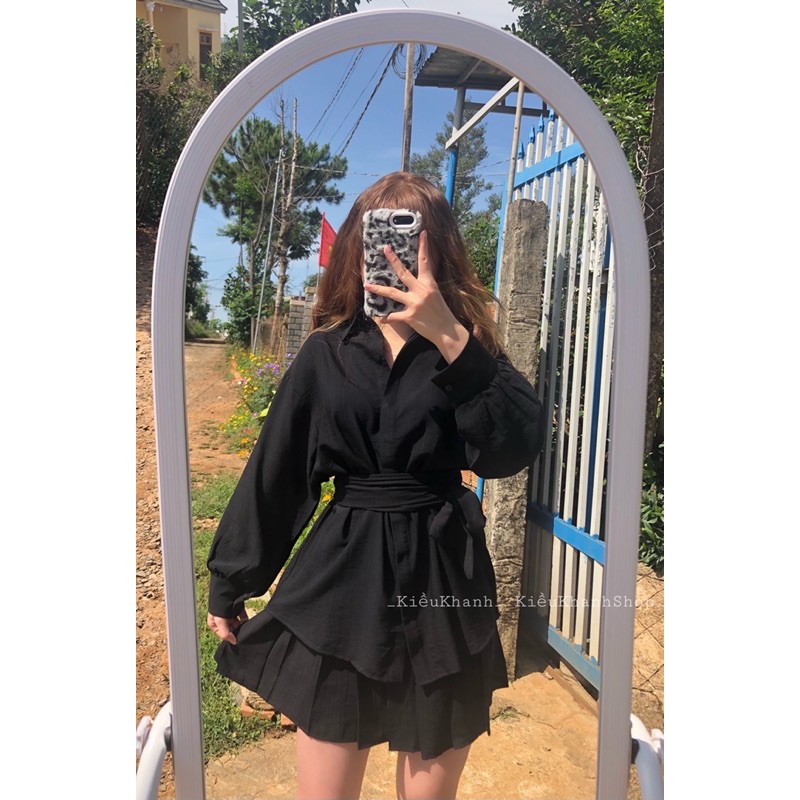 Set 3 món sơmi + cv (Ảnh thật shop chụp) Hàng chuẩn L1 | BigBuy360 - bigbuy360.vn