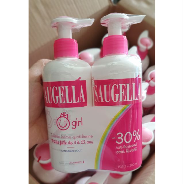 💞 Dung dịch rửa vệ sinh Saugella cho bé gái 200ml.