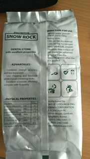Thạch cao Snowrock 1kg