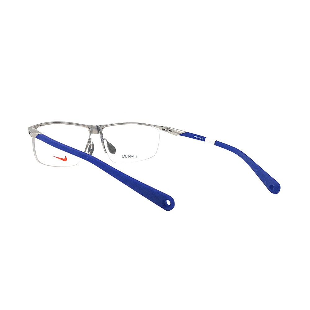 Gọng kính cận nam nữ thời trang Nike 6055-2 048 - chính hãng (tròng mẫu, 0 độ)