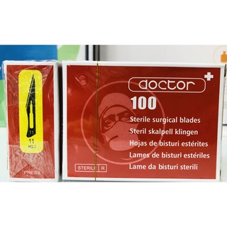 Lưỡi dao mổ số 11, số 15 , dao chích mụn