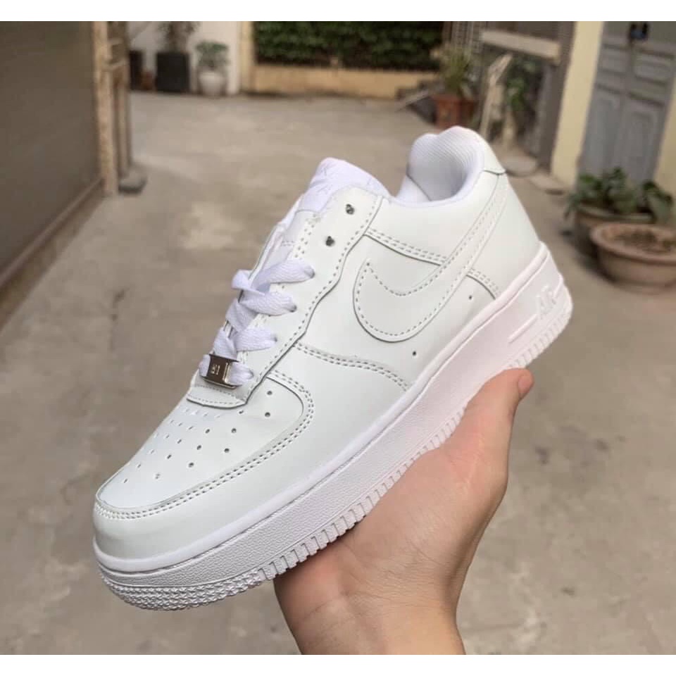 [BẢN ĐẾ KHÔNG VÀNG] Giày 𝐍𝐢𝐤𝐞 air force 1 trắng nam nữ, giày sneaker 𝐍𝐢𝐤𝐞 AF1 trắng bản đẹp đầy đủ bill box | BigBuy360 - bigbuy360.vn