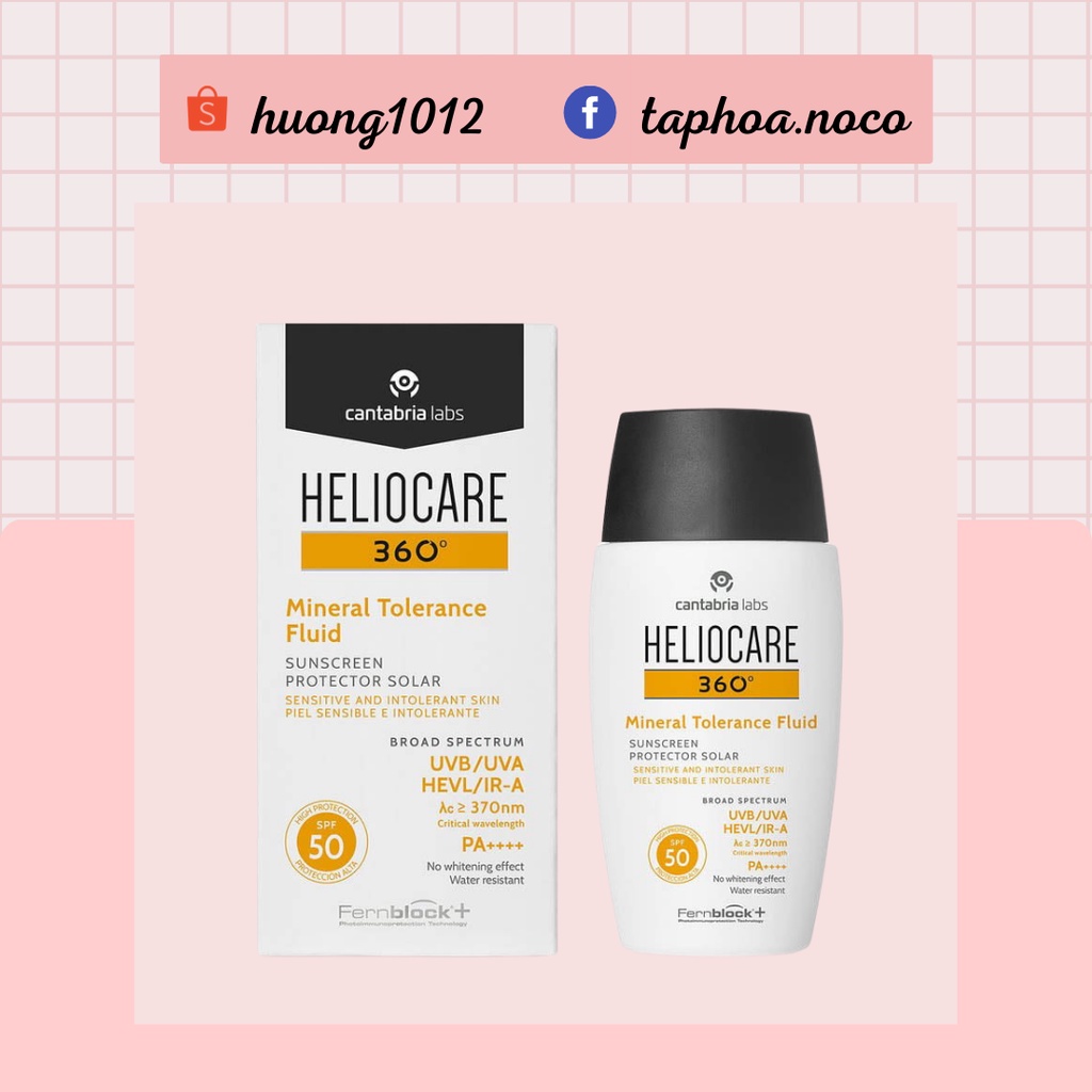 Kem Chống Nắng Heliocare Mineral Tolerance