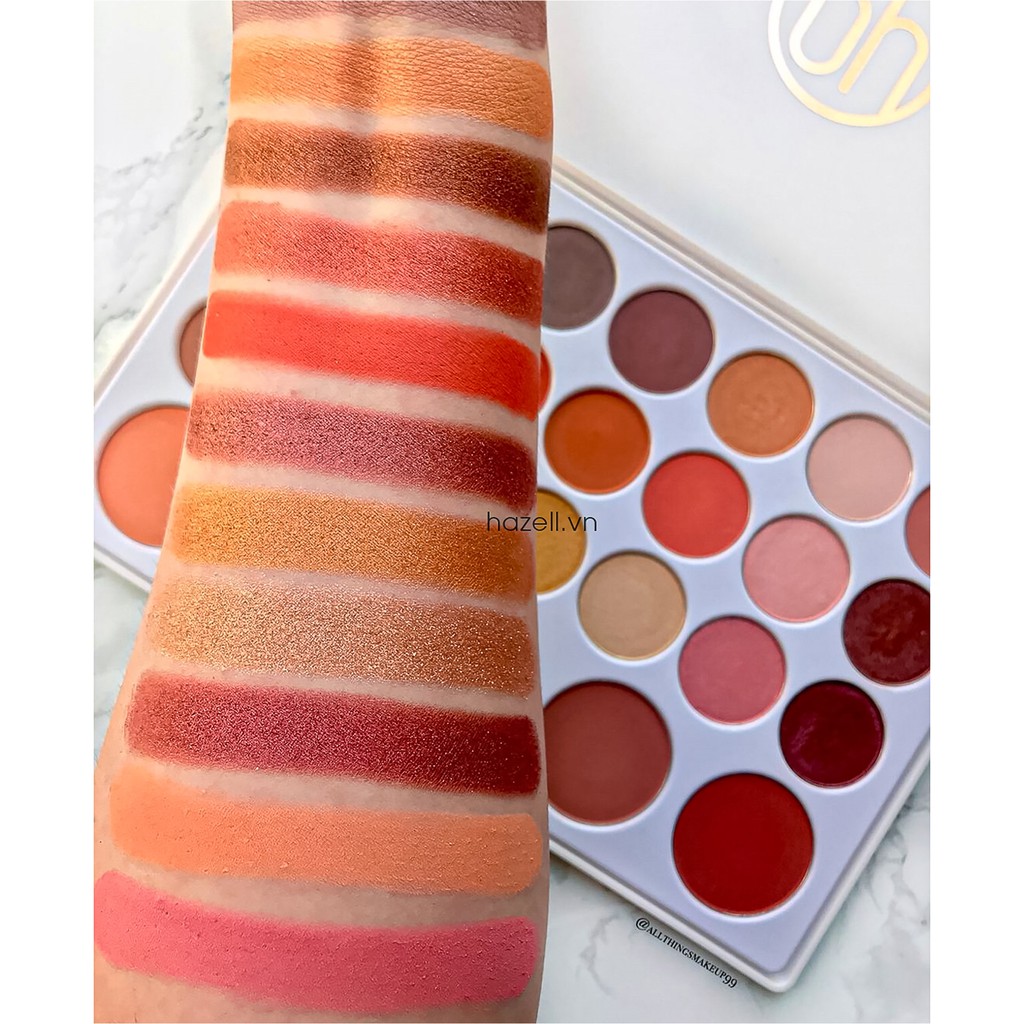 Phấn mắt BH COSMETICS Nouveau Neutrals 26-Color Eyeshadow & Blush Palette - chumia