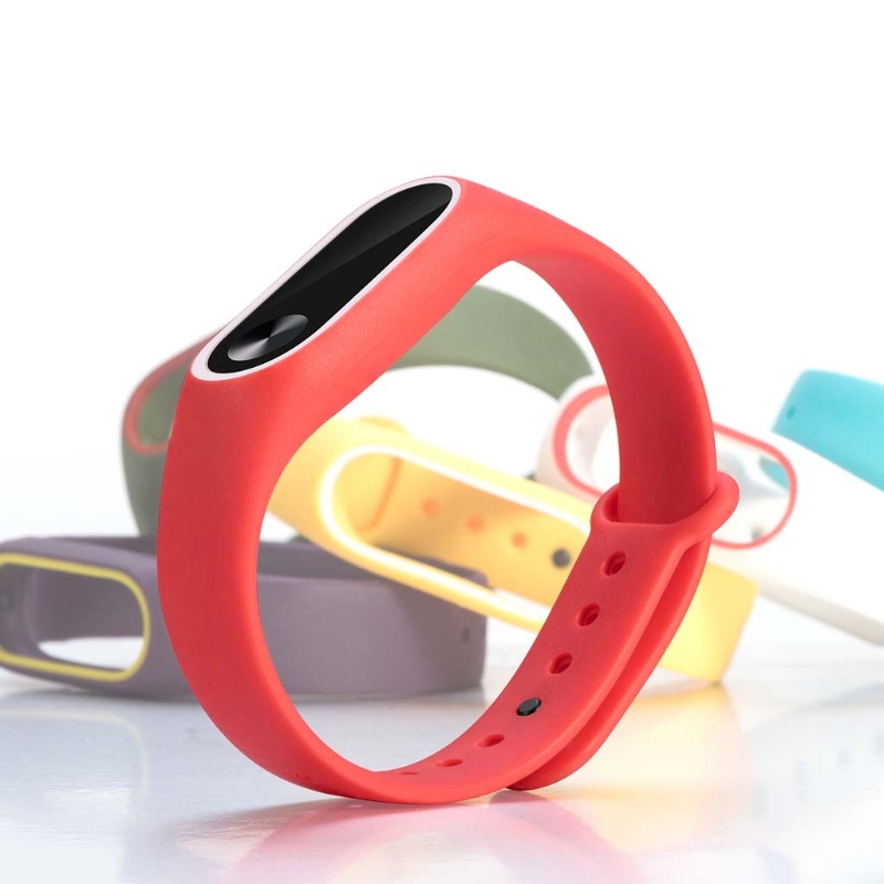 Dây Đeo Silicone Chống Nước Cho Đồng Hồ MI Band 2