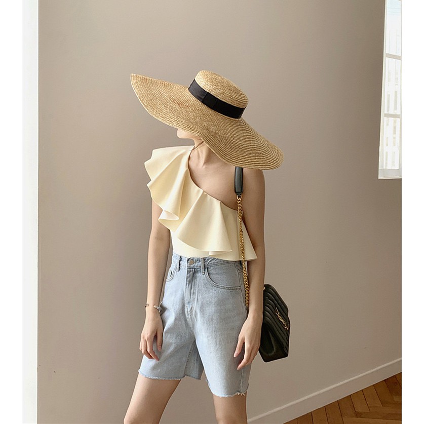 [HOT] Bikini Hàn Quốc cao cấp bèo lệch vai  1 mảnh - Đồ bơi siêu sang chảnh, M01 | BigBuy360 - bigbuy360.vn