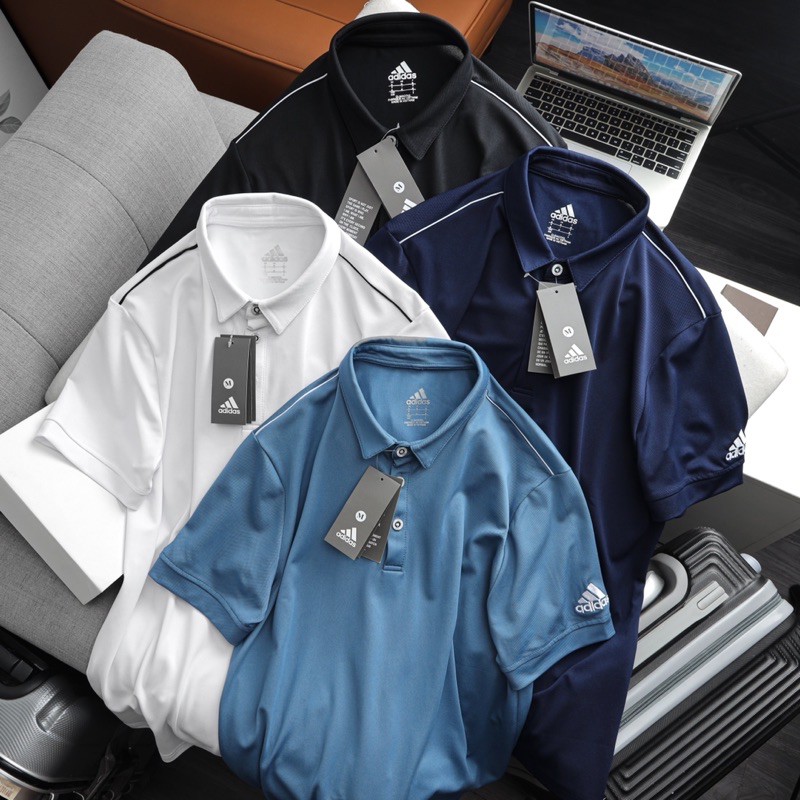 BÁN SỈ ÁO POLO VNXK 4 MÀU XANH TRẮNG ĐEN THAN CHO NAM