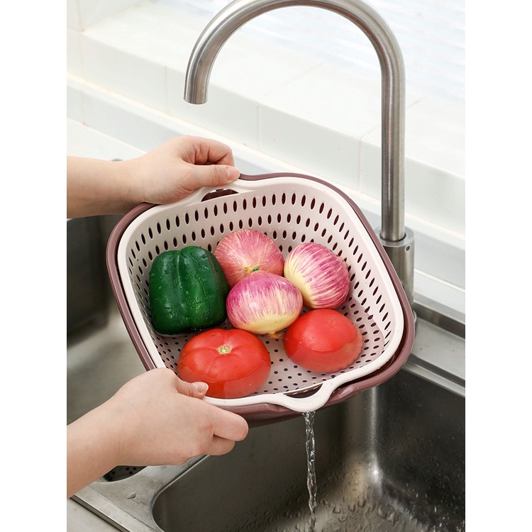 Set 6 món rổ kèm chậu nhựa cao cấp 2022