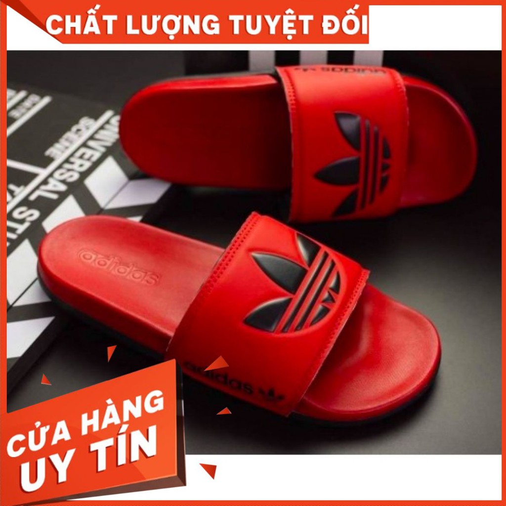 [ Hoàn tiền nếu không chất lượng ] Dép adidas cao cấp cloufoam màu đỏ có video