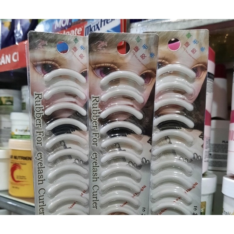 Miếng Cao Su Thay Bấm Mi (Set 10c)