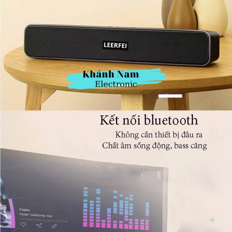 Loa Bluetooth A36 Cao Cấp, Siêu Bas, Âm Thanh Vòm, Tích Hợp Nhiều Chức Năng, Có Khe Cắm USB, Thẻ Nhớ, Pin Dùng 10 Tiếng.