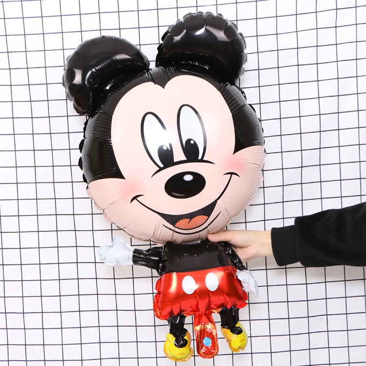 Bóng Hình Chuột Mickey Minne Mouse Đáng Yêu Dễ Thương Trang Trí Sinh Nhật - K104