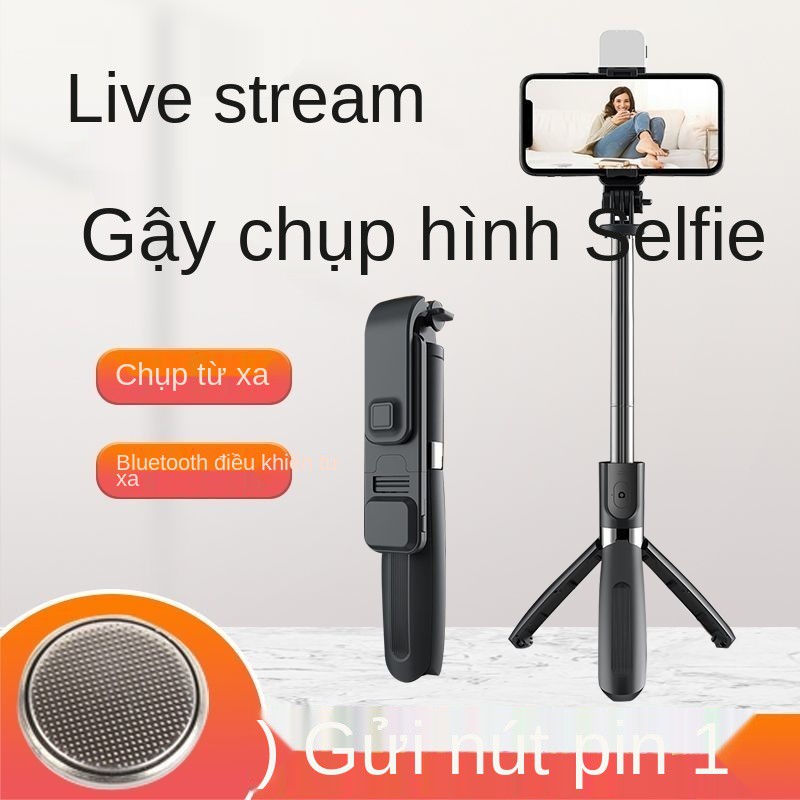 bộ ổn định điện thoại di động chống rung gimbal cầm tay chụp ảnh tạo tác chân máy đa năng gậy tự sướng phát trực tiếp