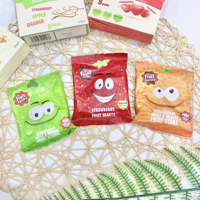 Kẹo Dẻo Trái Cây Mềm Fruit Nguyên Chất Cho Bé Từ 1 Tuổi