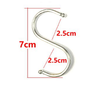 Móc treo chữ S dài 7cm