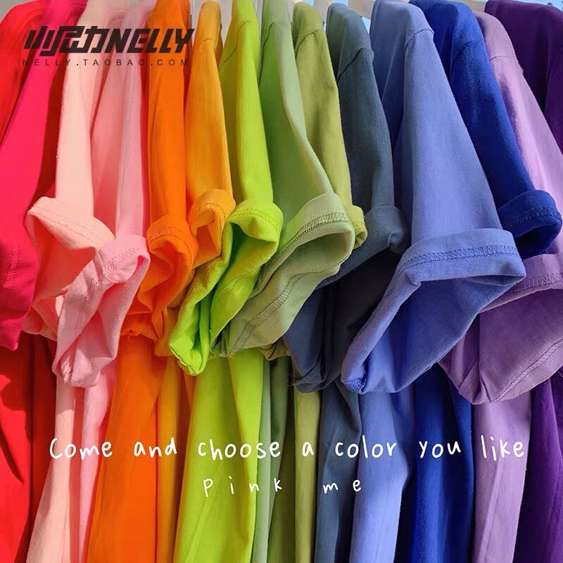 (HÀNG CÓ SẴN) ÁO PHÔNG NELLY NAM NỮ MÀU TRƠN ĐỦ SIZE