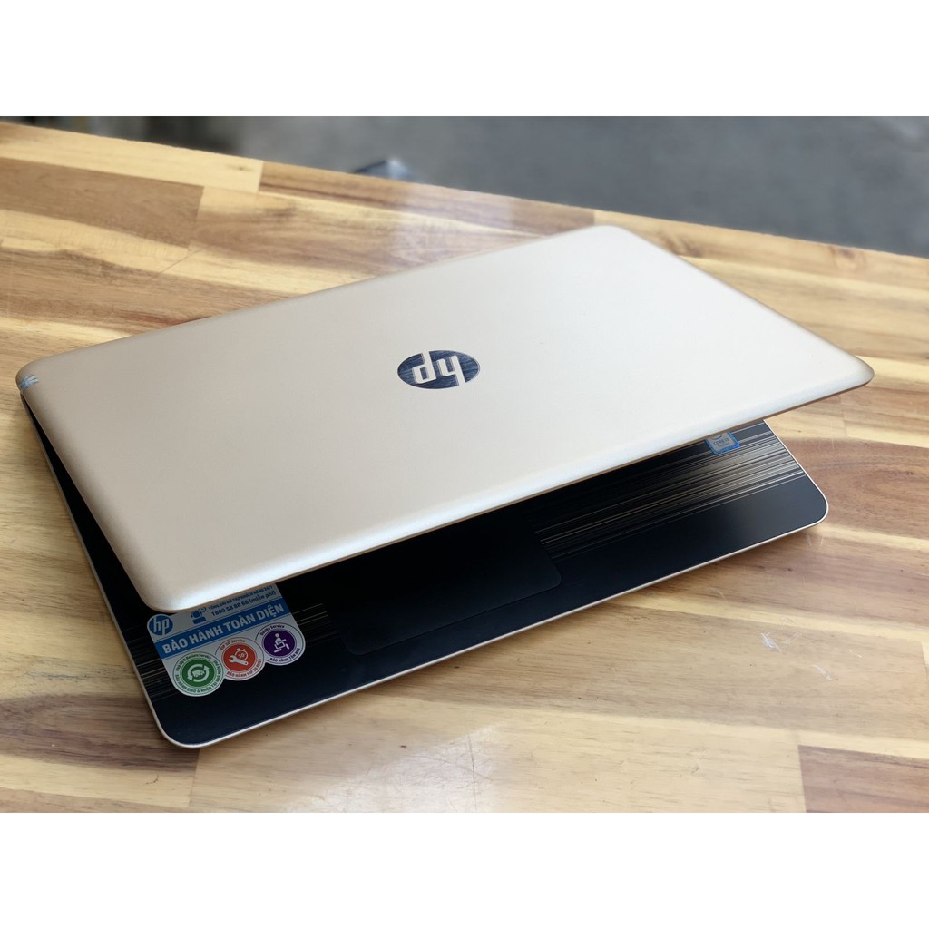 Laptop Hp Pavilion 14-al103tu, Core i3 7100U 4G HDD 500G Màu Gold Siêu mỏng Đẹp keng giá rẻ ( LIKE NEW 99%)