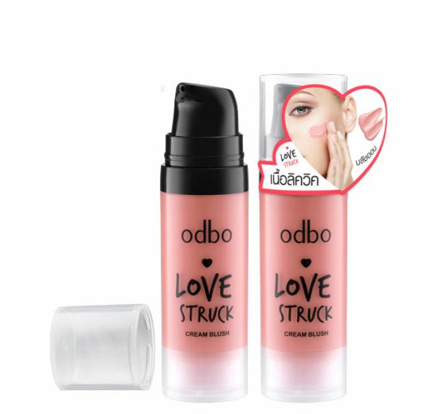 Má Hồng Dạng Kem ODBO Love Struck Cream Blush 18ml - Thái Lan