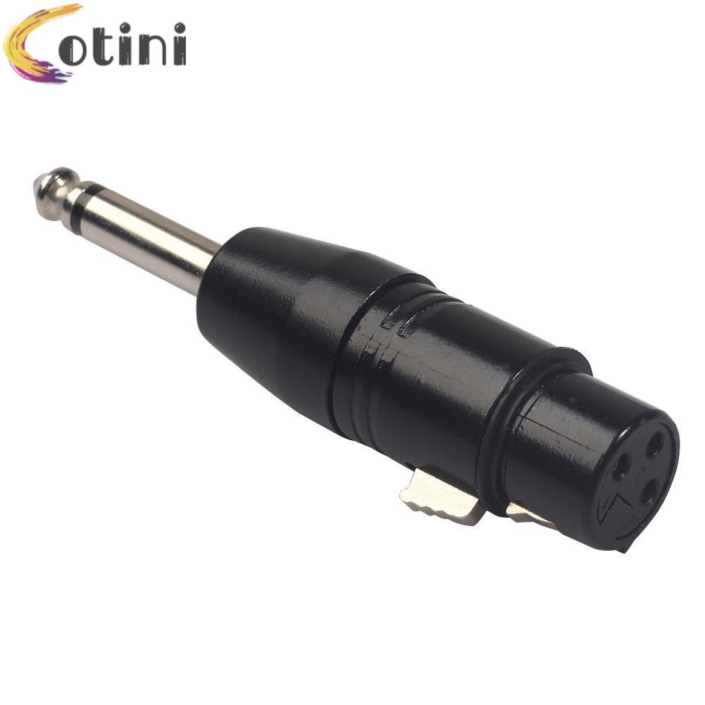 Đầu Chuyển Đổi Âm Thanh Từ Giắc Cắm 6.35mm Mono Male Sang Xlr 3pin Female