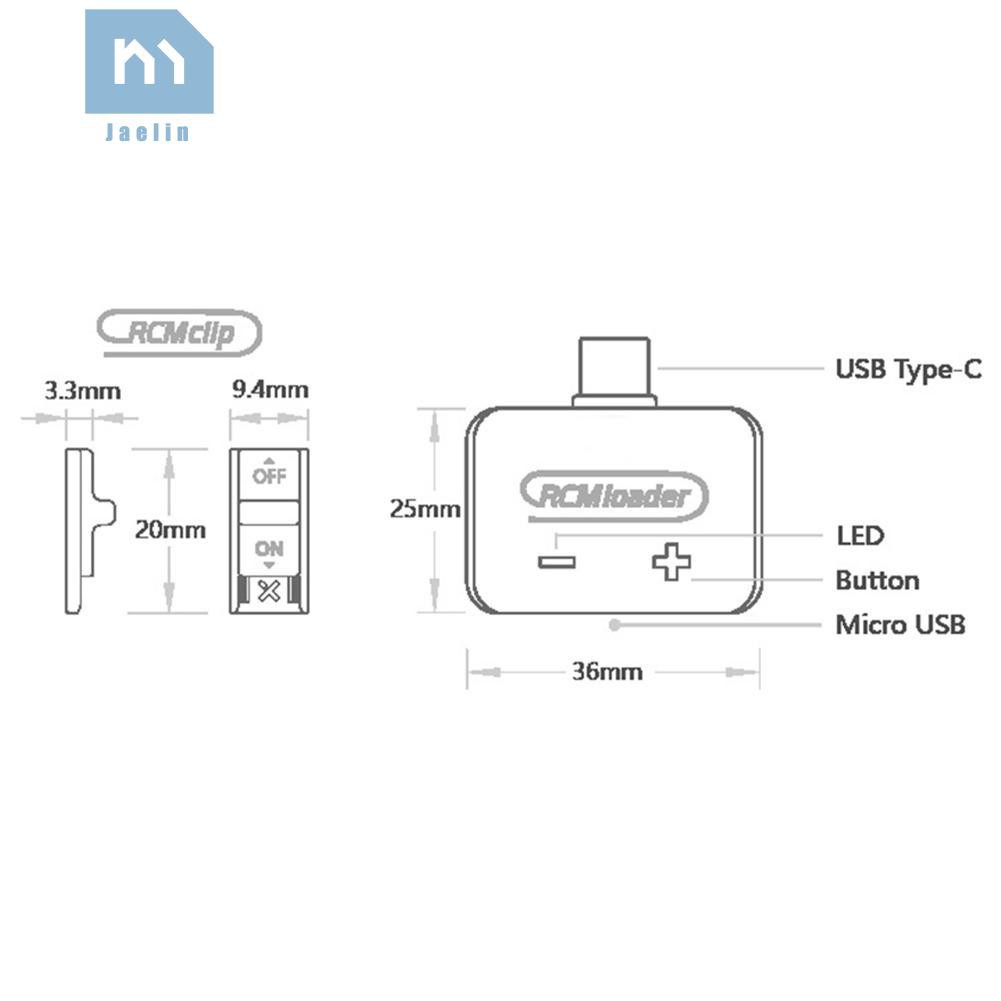 Jae•♫RCMloader One for NS Switch RCM Payload Dongle Atmosphere ReiNX SXOS Loader♞ | BigBuy360 - bigbuy360.vn