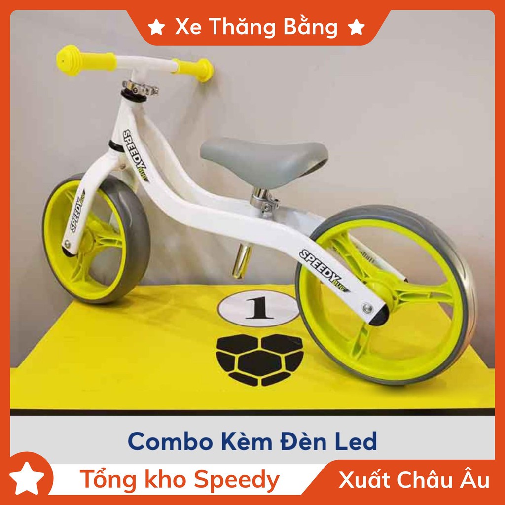 Combo Xe thăng bằng Speedy Bug + đèn led - Đồ chơi vận động cao cấp cho bé