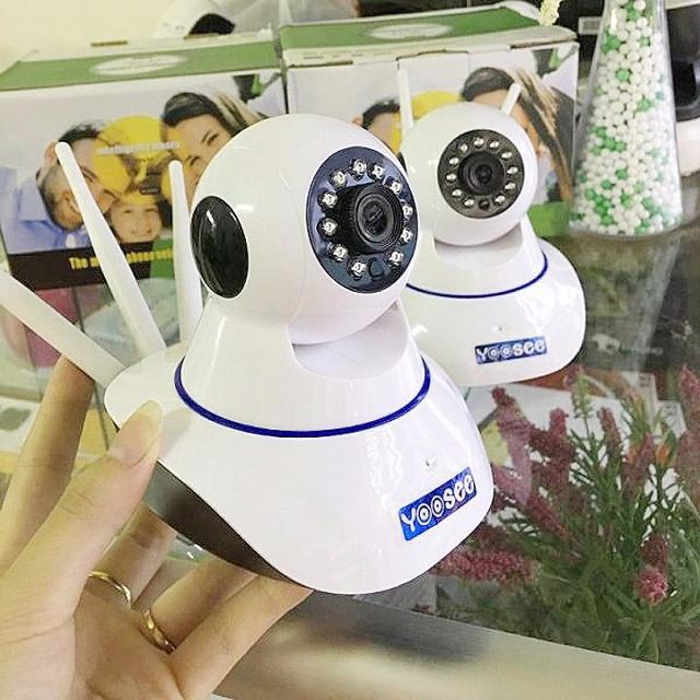 Camera IP Wifi Yoosee 3 Râu FULL HD Không Dây- Bản 2019 xoay 360 Độ (CK Chinh Hãng- Bh 12 tháng - 1 đổi 1 trong 14 ngày)