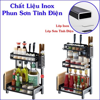 Kệ Đựng Gia Vị Inox