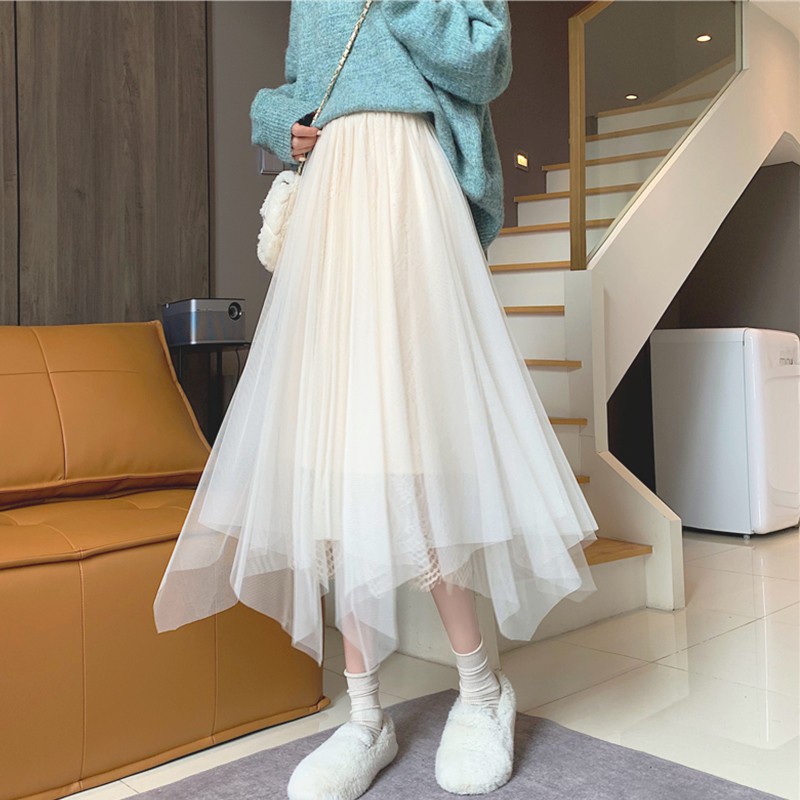 Chân váy lưới ulzzang | BigBuy360 - bigbuy360.vn