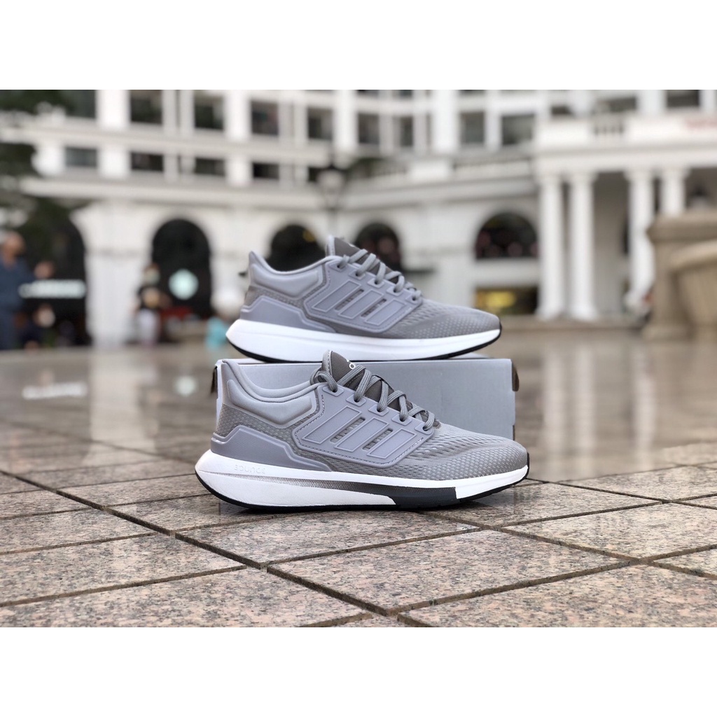 Giày Thể Thao Nam Adidas EQ Bản Mới Nhất 2022 - Bản XÁM TRẮNG - Đi Làm Đi Chơi Đi Tập Đều rất đẹp