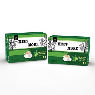 Cà phê hòa tan Meet More hương vị trái nhàu 270g (15 gói x 18g)