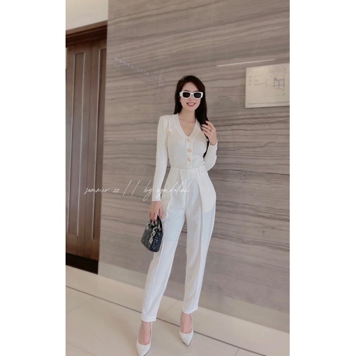 Áo len cardigan cổ V bo gấu phối cúc đồng 4 màu huyen hip