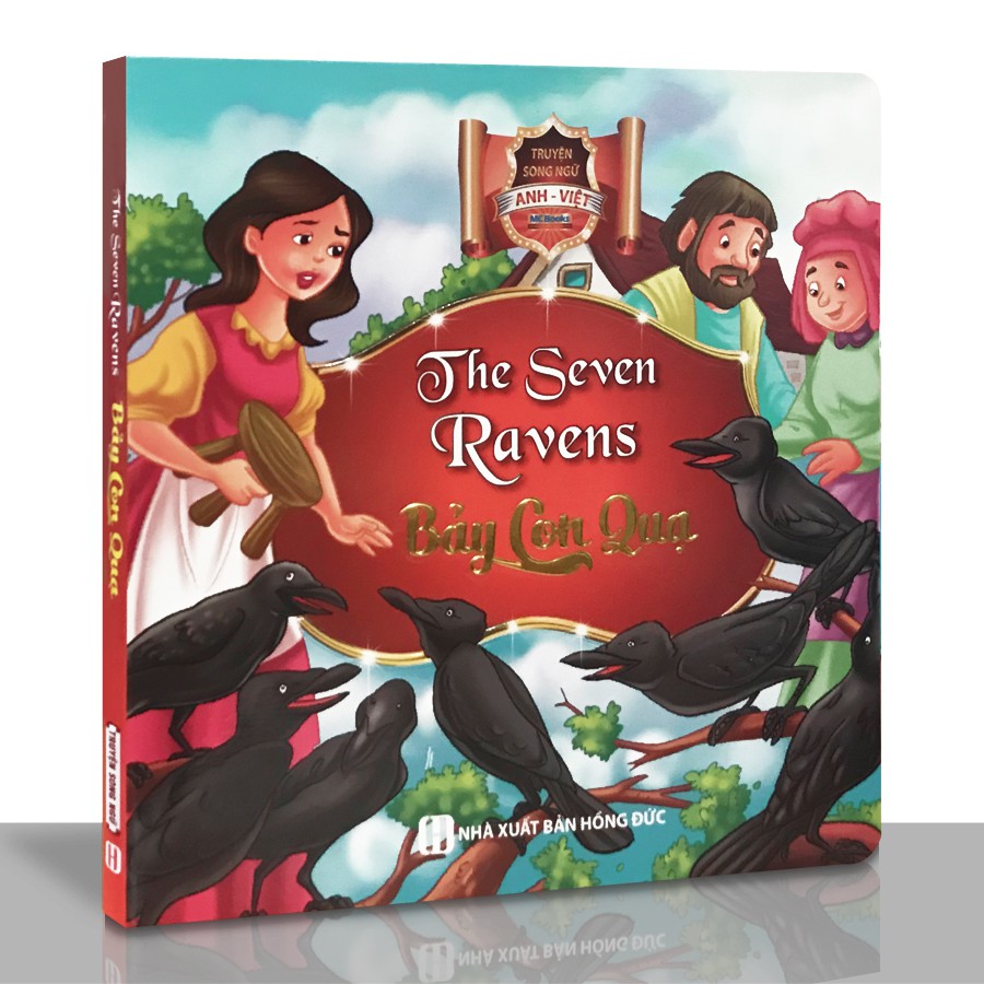 Sách - Truyện Song Ngữ Anh - Việt: The Seven Ravens - Bảy Con Quạ | BigBuy360 - bigbuy360.vn