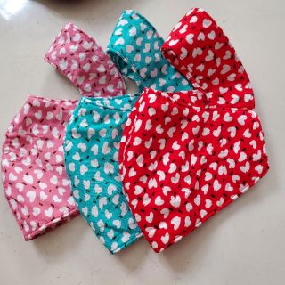 Khẩu trang nữ 3 lớp che trán