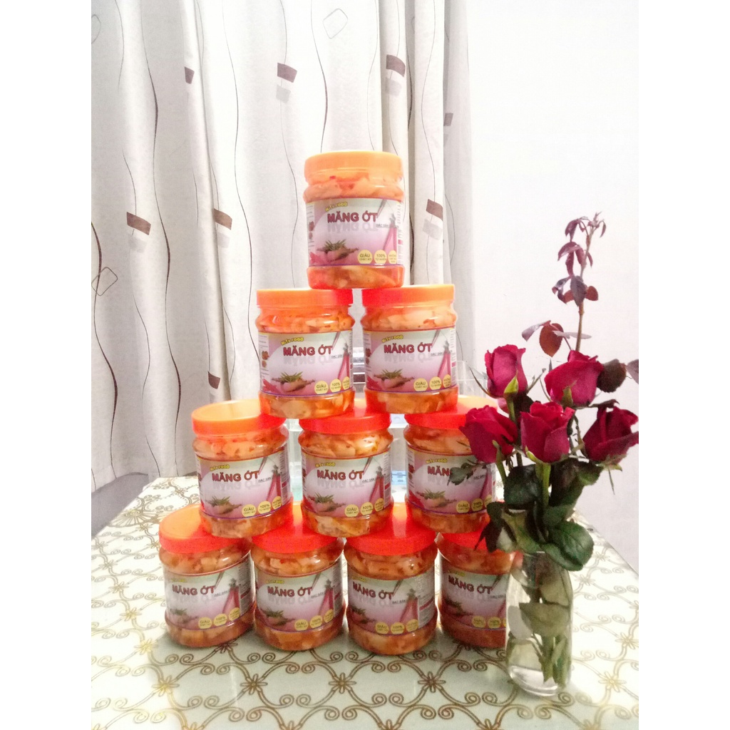 Măng ngâm tỏi ớt mắc mật Lạng Sơn 1.5kg | BigBuy360 - bigbuy360.vn