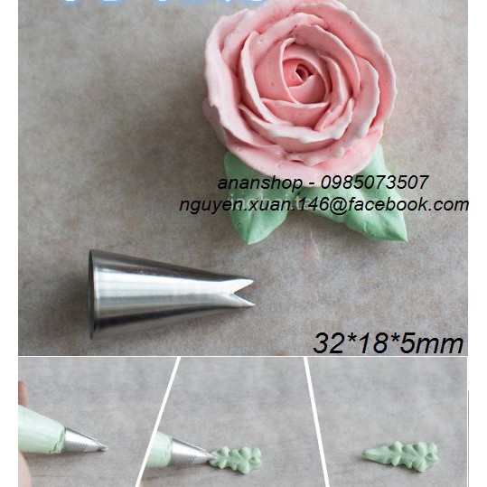 Đui trang trí lá mỏ vịt 352