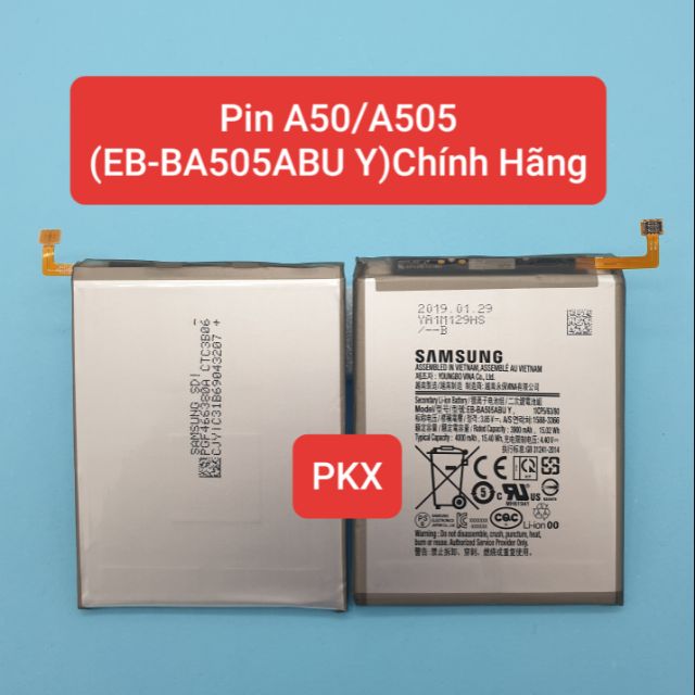 Pin Samsung A50/A505(EB-BA505ABU Y) Chính Hãng