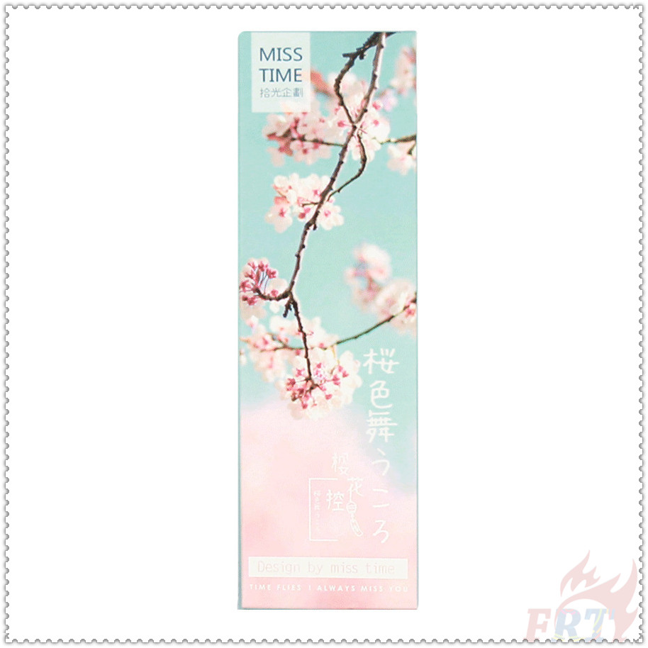 30Pcs/Set ❉ Tokyo Sakura Bookmarks ❉ Fashion Books Marker of Page Stationery School Office Supply