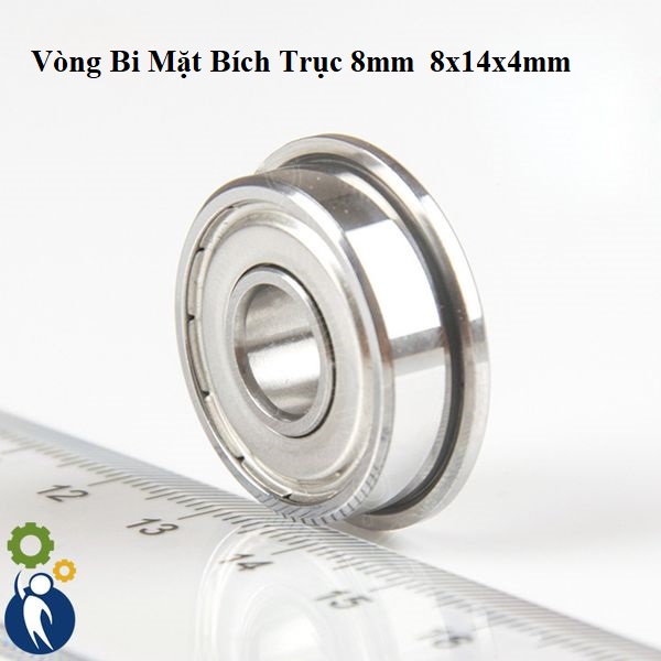 Vòng Bi Mặt Bích Trục 8mm 8x14x4mm