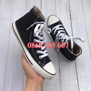 [BIG SALE] Giày Sneaker Thể Thao CV Đen Trắng Cao Cổ | BigBuy360 - bigbuy360.vn