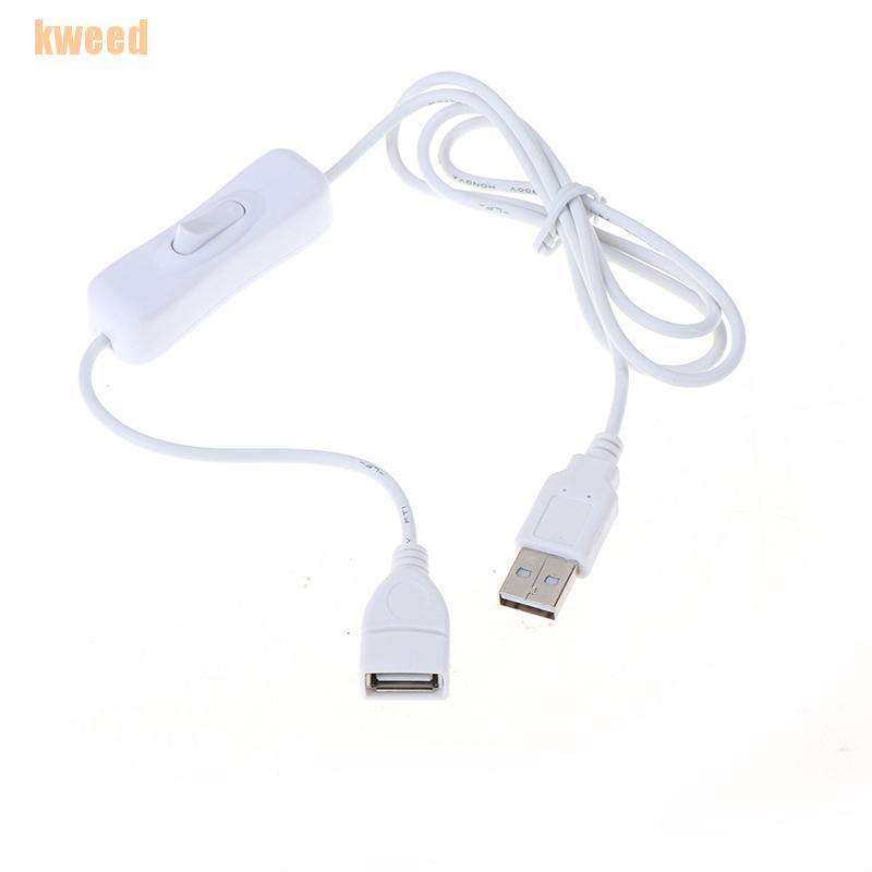 1 Dây Cáp Usb 1m Tích Hợp Công Tắc On / Off Cho Quạt Usb