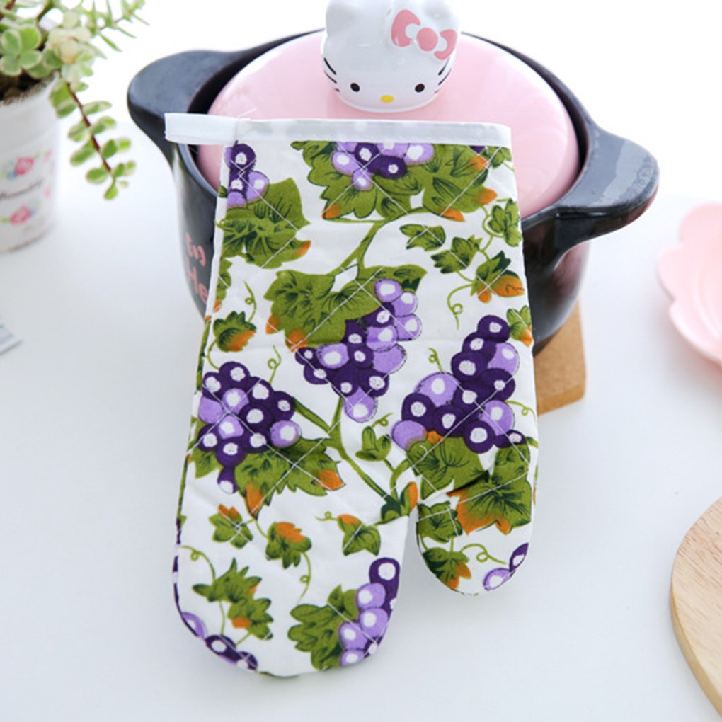 Găng tay cách nhiệt chống trượt tiện dụng cho nhà bếp