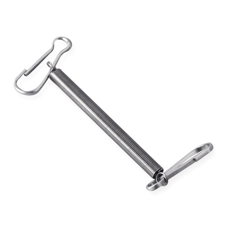 Lò Xo Thay Thế 3 Trong 1 Bằng Thép Không Gỉ Với 2 Kẹp Cho Lồng Thú Cưng Nhỏ Chiều Dài 5 1