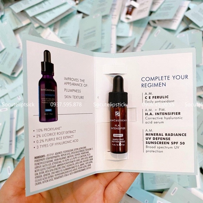 Serum cấp ẩm sâu SkiinCeuticals H.A Intensifier Minisize 4ml
