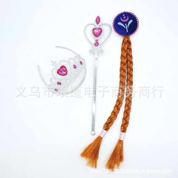 Bộ phụ kiện công chúa Elsa Anna loại đẹp E177