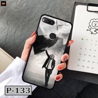 Ốp xiaomi mi 5x/ mi a1 - lưng kính in hình 3d cute