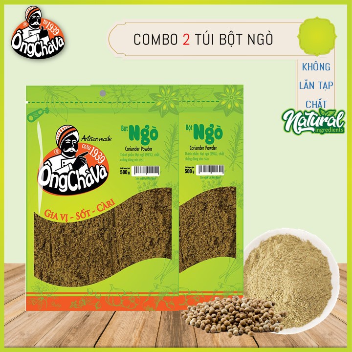 2 Túi Bột Ngò Ông Chà Và 500g (Coriander powder)