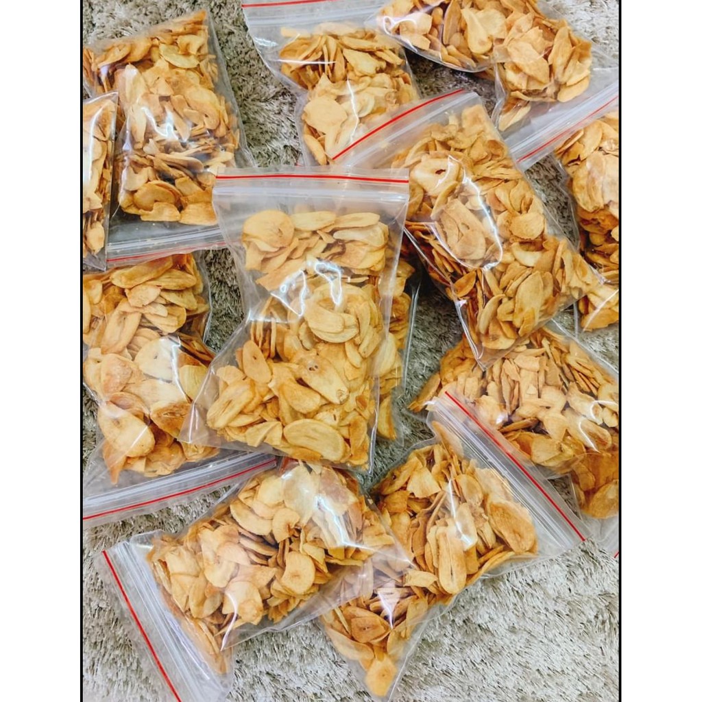 [ SẴN HÀNG ] Khô Heo Cháy Tỏi loại 1 - Túi zip (500g/1kg)