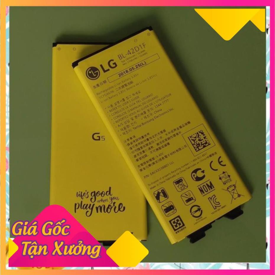 Siêu hot  [Freeship từ 50k] Pin theo máy LG G5 (BL-42D1F) 2800 mAh - PIN CHUAN