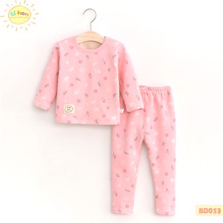 Bộ nỉ lót lông màu Pastel